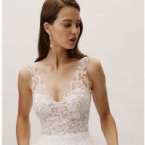 BHLDN "True Love" Wedding Dress  Size 10